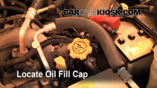 2006 Subaru Forester X 2.5L 4 Cyl. Oil Add Oil